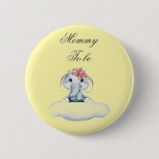 Dreamy Days with Rosie the Elephant. 6 Cm Round Badge