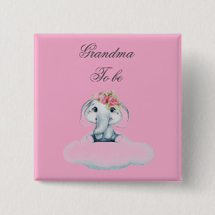Dreamy Days with Rosie the Elephant. Button