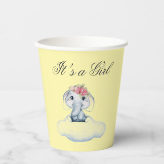 Dreamy Days with Rosie the Elephant. Paper Cups