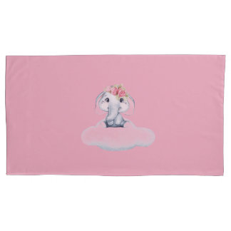 Dreamy Days with Rosie the Elephant. Pillowcase