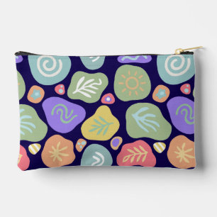 Dreamy Doodles – Vibrant Boho Nature Motif Design Accessory Pouch