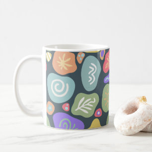 Dreamy Doodles – Vibrant Boho Nature Motif Design Coffee Mug