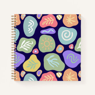 Dreamy Doodles – Vibrant Boho Nature Motif Design Notebook