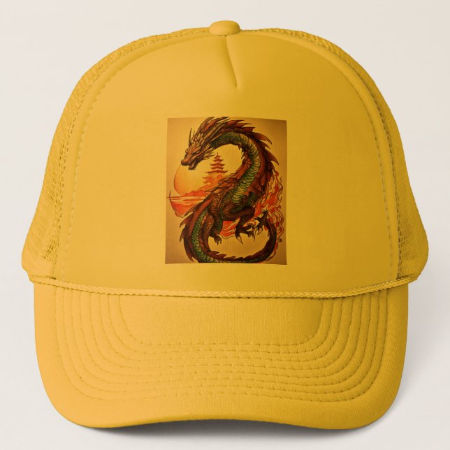 Dreamy Dragon Hat Cap Designs (Front)