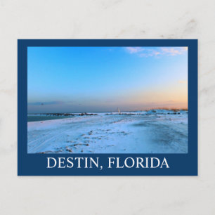 Dreamy evening in Destin, Florida Postcard