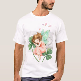 Dreamy Fairy With Clover Magic Dancing T-Shirt