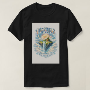 Dreamy Floating Island Graphic T-Shirt