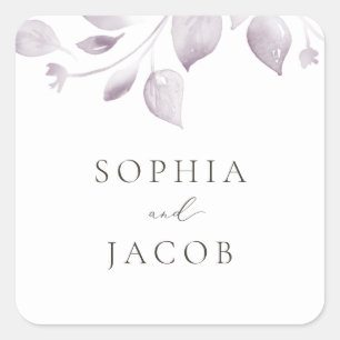 Dreamy Foliage Envelope Seal