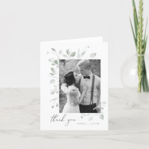 Dreamy Foliage Thank You Card