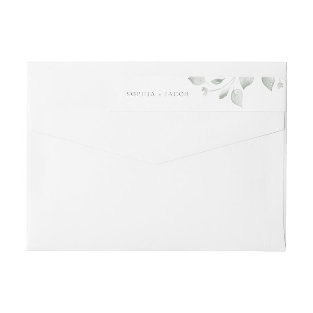 Dreamy Foliage Wrap Around Label (Back)