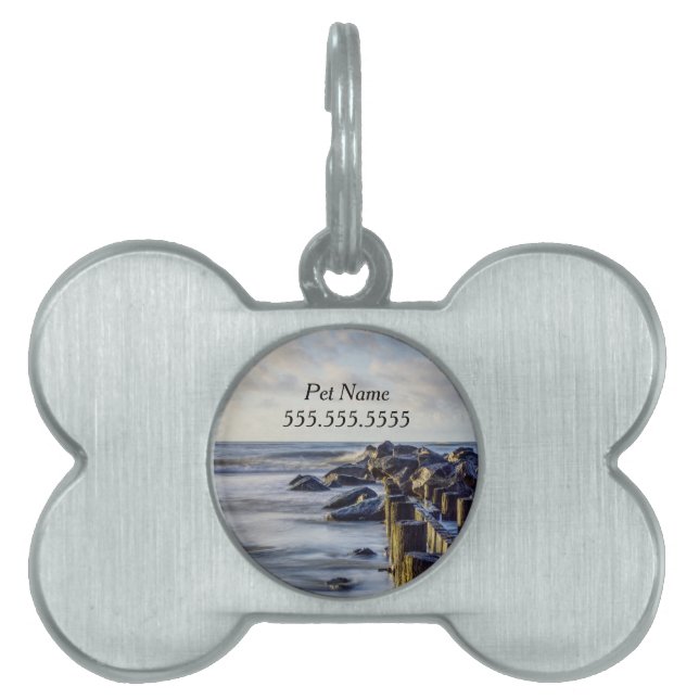 Dreamy Folly Seawall Pet Id Tag (Front)