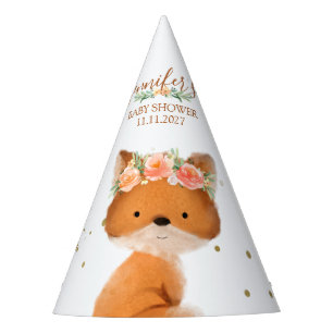 Dreamy Fox Celebration Party Hat