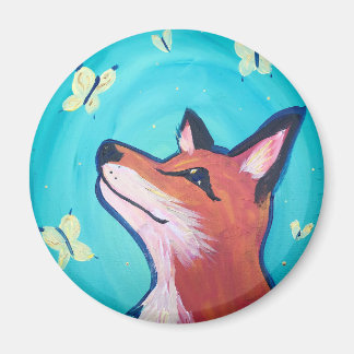 Dreamy Fox Kitchen Magnet