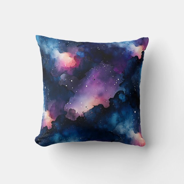  Dreamy Galaxy Night Sky Cushion (Front)