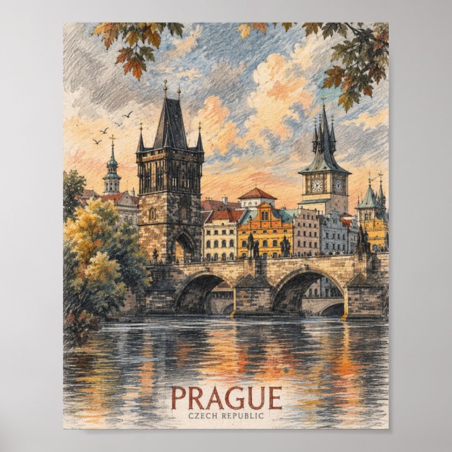 Dreamy Geometric Statement Poster #275 (Front)