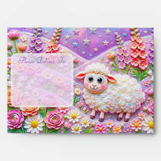 Dreamy Glass Lamb Envelopes