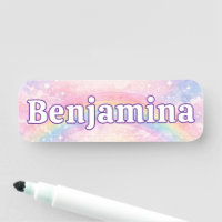 Dreamy Glitter Rainbow Cloud Pink Sparkle