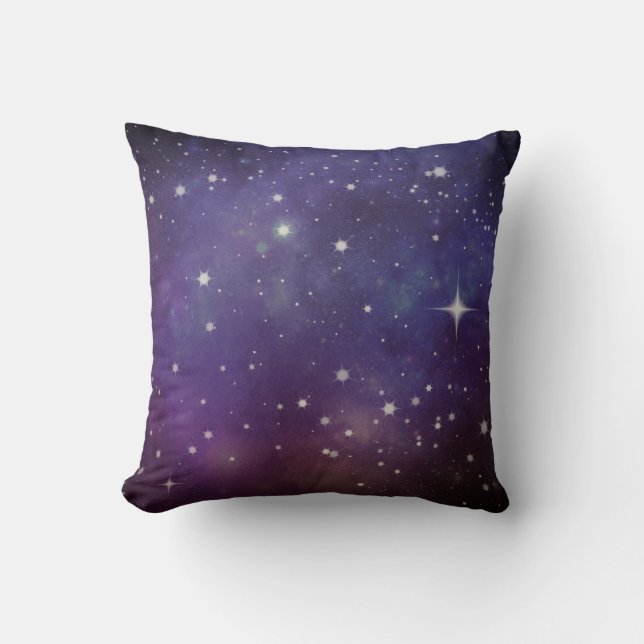 *~* Dreamy Glorious Magical Starry Night Cushion (Front)