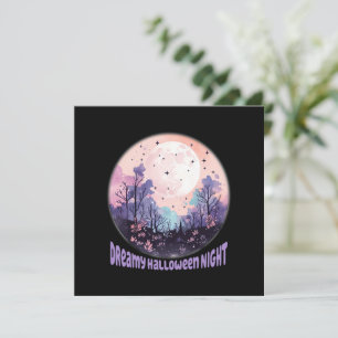 Dreamy Halloween Night – Pastel Purple Moon