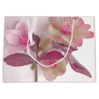 Dreamy Hellebores Paper Placemat Large Gift Bag