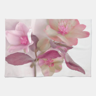 Dreamy Hellebores Paper Placemat Tea Towel