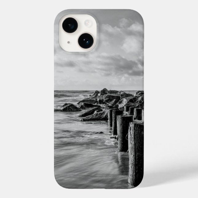 Dreamy Jettie Grayscale Case-Mate iPhone Case (Back)