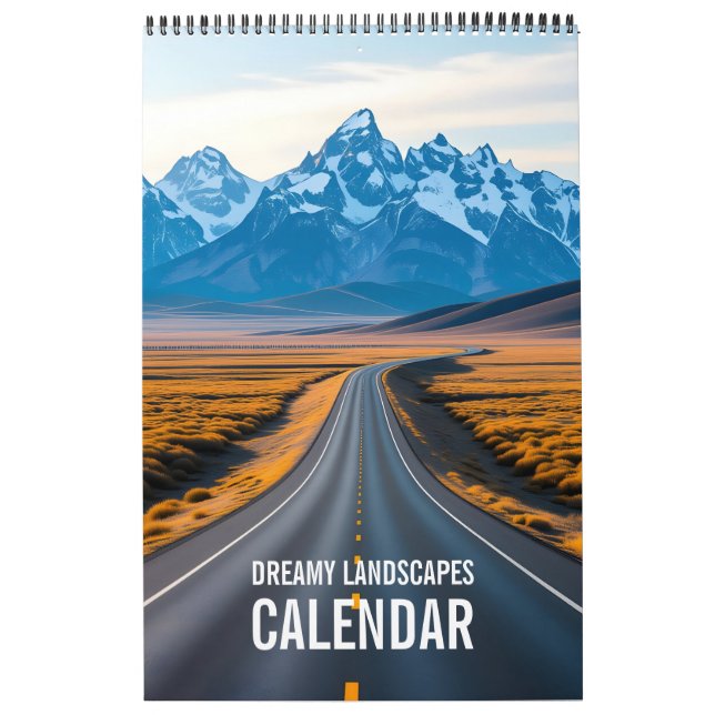 Dreamy Landscapes Calendar (Cover)