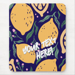 Dreamy Lemons Mouse Mat