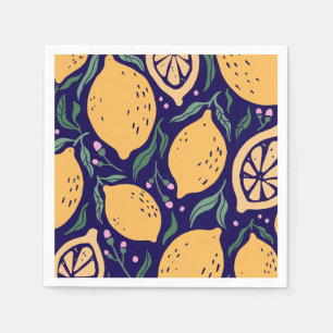 Dreamy Lemons Napkin