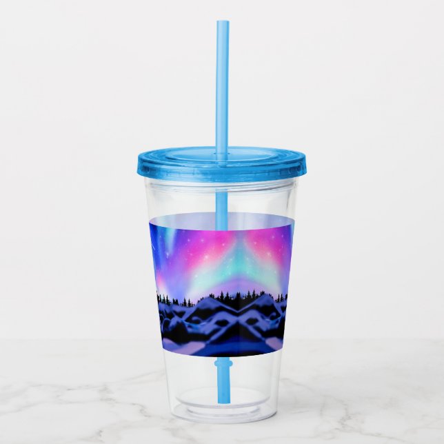 Dreamy Lights Acrylic Tumbler (Front)