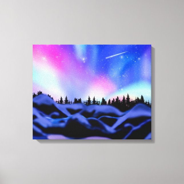 Dreamy Lights Canvas Print (Front)