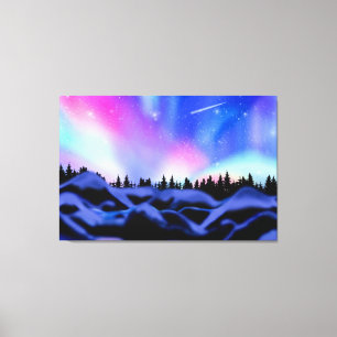 Dreamy Lights Canvas Print