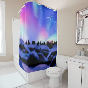 Dreamy Lights Shower Curtain