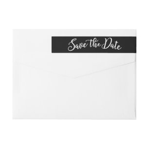 Dreamy Love EDITABLE COLOR Save The Date Label