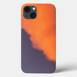 Dreamy, magical clouds  in dreamy, magical colours iPhone 13 case