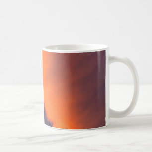 Dreamy, magical clouds  in dreamy, magical colours coffee mug