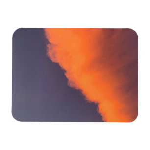 Dreamy, magical clouds  in dreamy, magical colours magnet