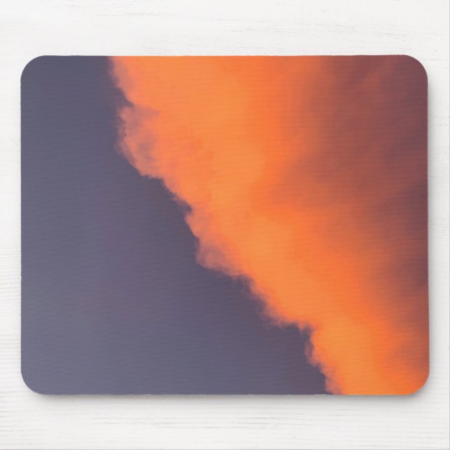 Dreamy, magical clouds  in dreamy, magical colours mouse mat (Front)