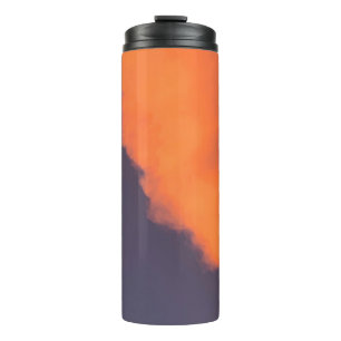 Dreamy, magical clouds  in dreamy, magical colours thermal tumbler