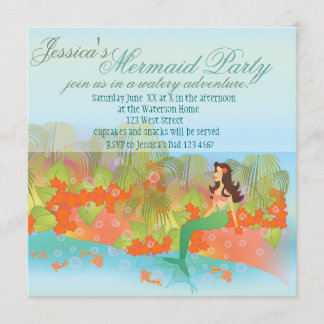 Dreamy Mermaid Invitation