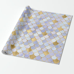 Dreamy Mermaid scales  Wrapping Paper