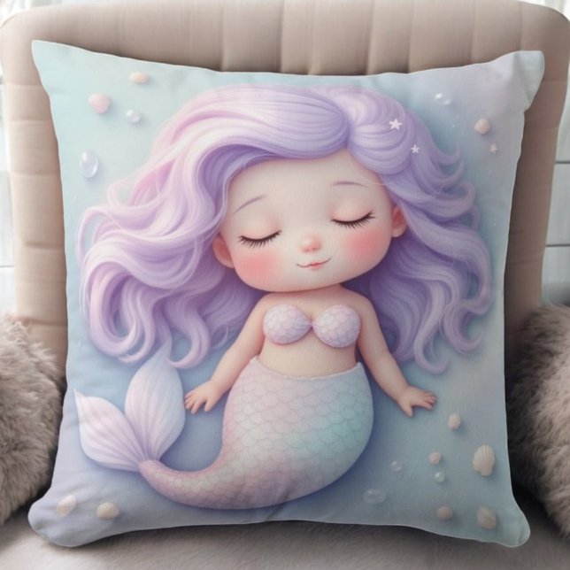  Dreamy Mermaid - toma store Cushion (Creator Uploaded)