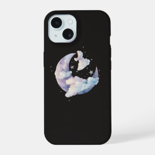 Dreamy Moon and Clouds Phone Case