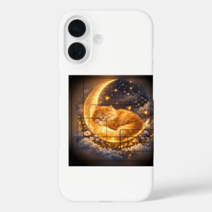 Dreamy Moon Cat iPhone/iPad Case