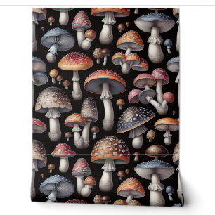 Dreamy Mushrooms Wallpaper