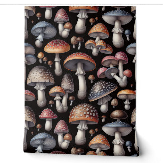 Dreamy Mushrooms Wallpaper