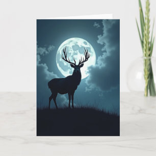 Dreamy Night Christmas Card