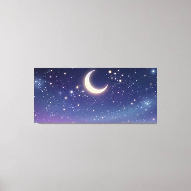 Dreamy Night Glow Canvas Print (Front)