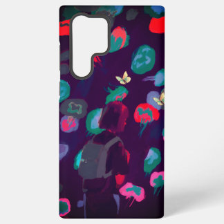Dreamy Night Walk – Abstract Art Samsung Galaxy Case
