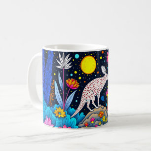 Dreamy Nighttime Forest Coffee Mug